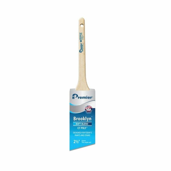 Cool Kitchen 2.5 in. Brooklyn Thin Angle Sash CT Poly Brush CO3858833